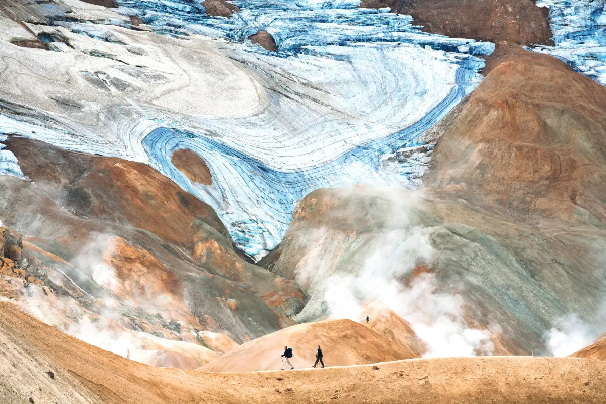 Golf course in Iceland