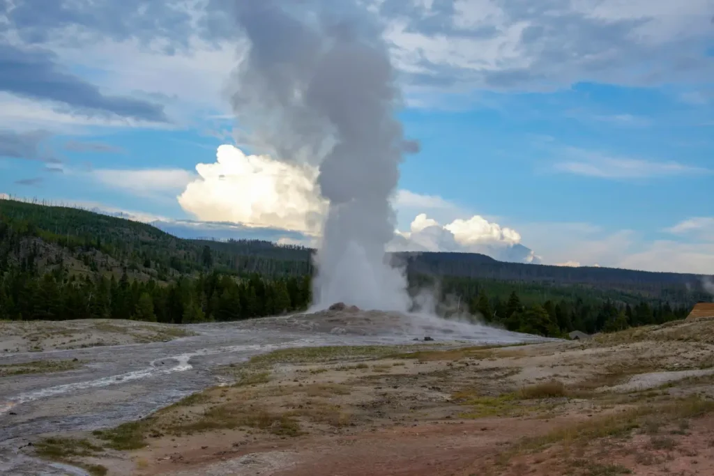 Steaming Geyser