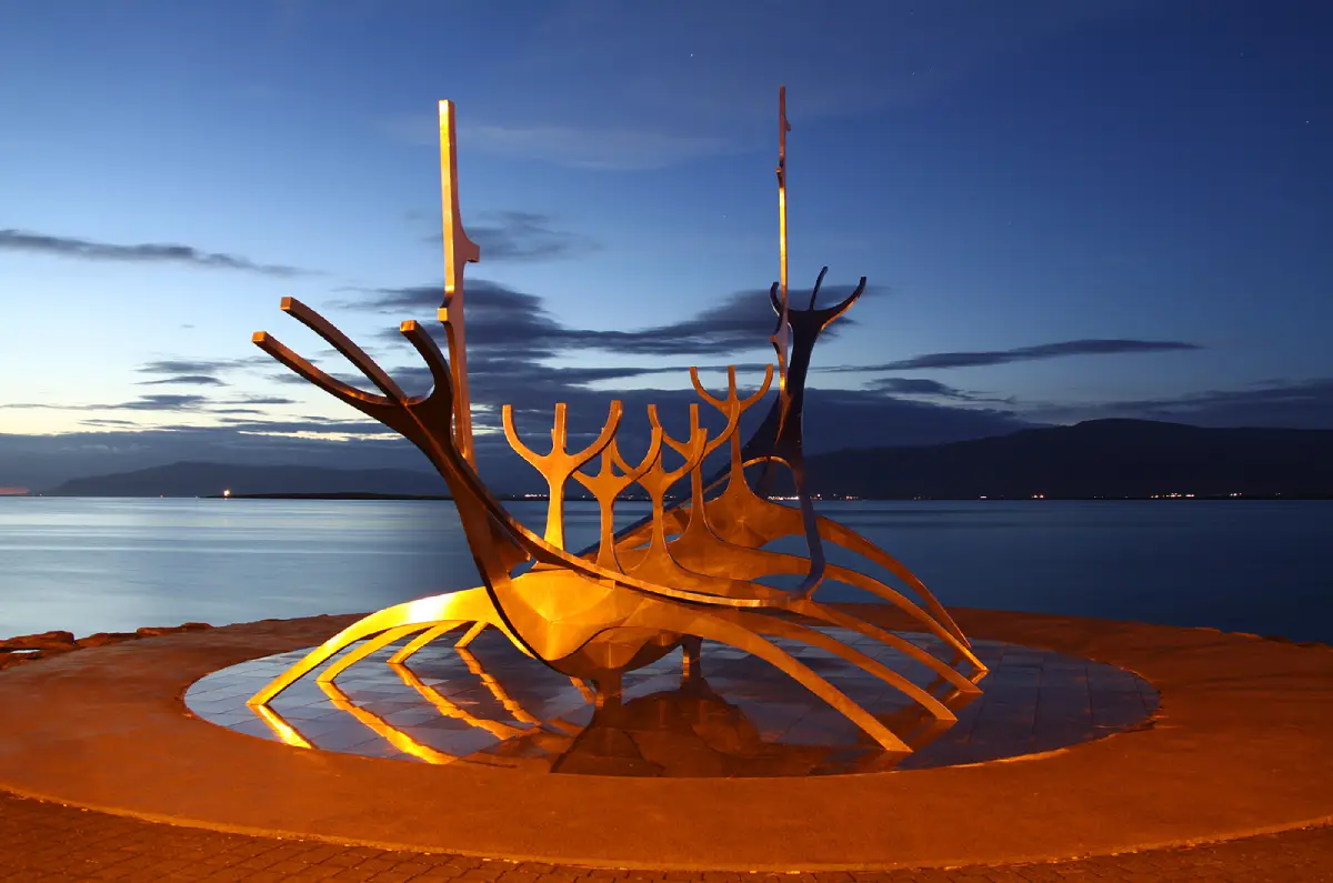 Golf course in Iceland