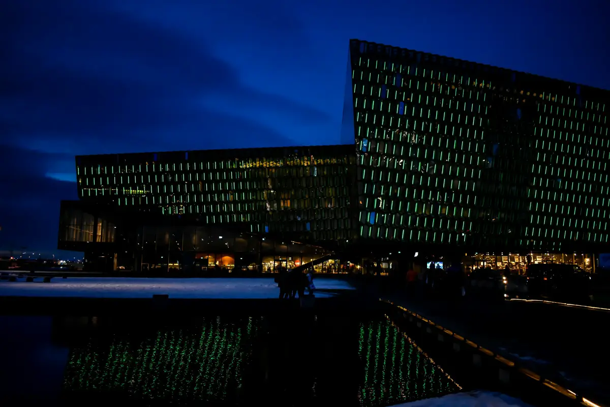 Golf course in Iceland