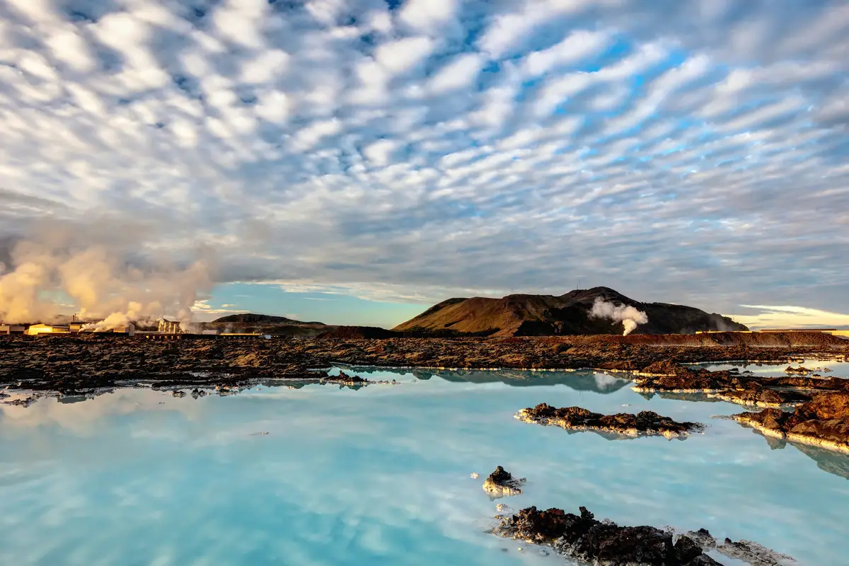 Golf course in Iceland