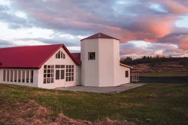 Eyvindartunga Farm Cottage in the Icelandic countryside near Laugarvatn on the Golden Circle