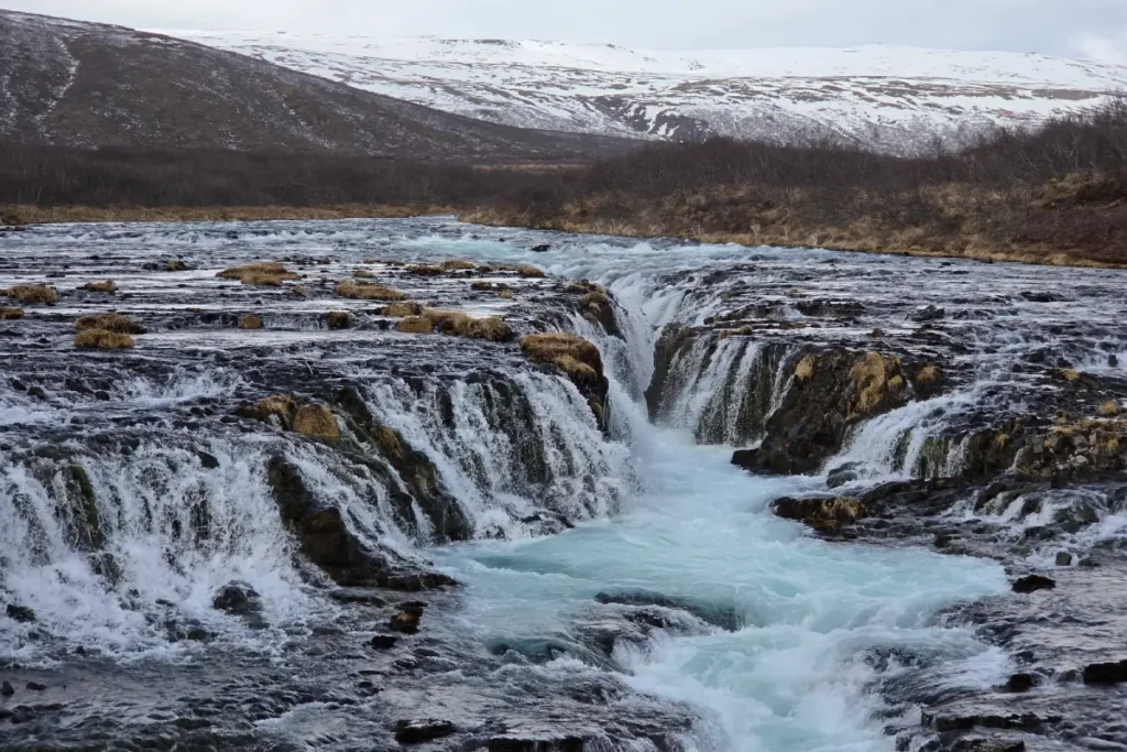 Brúarfoss Waterfall