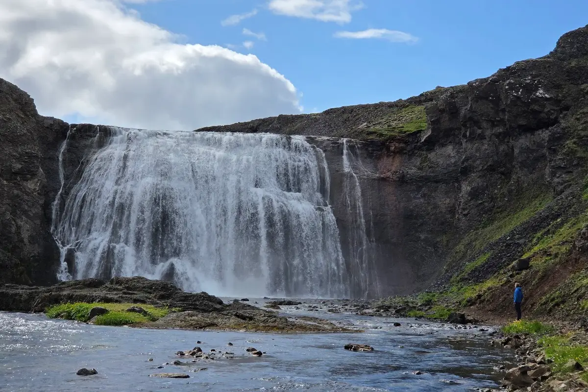 Þórufoss on the Laxá í Kjós river