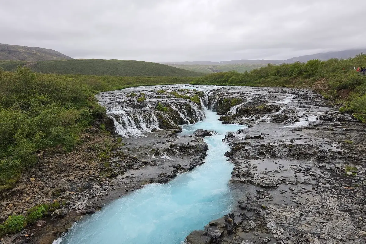 Br&uacute;arfoss waterfall