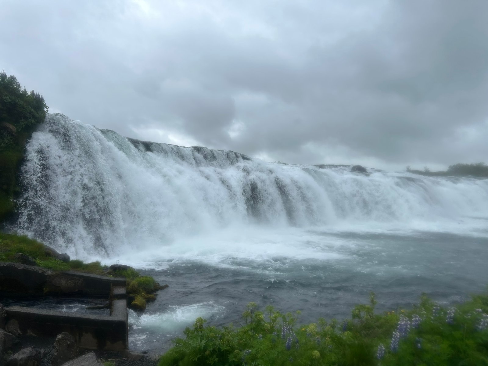 Faxi waterfall on the Tungufljót River